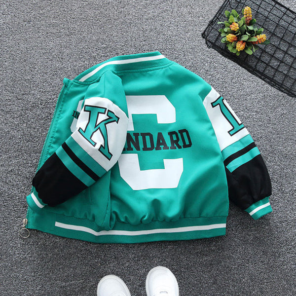 2025 Boys’ Spring and Autumn Jacket – Korean Style Sportswear for Medium and Older Children