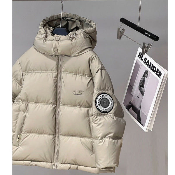 Boys’ Winter Down Cotton Coat – Thick Warm Medium-Long Three-Proof Jacket for Kids and Older Boys
