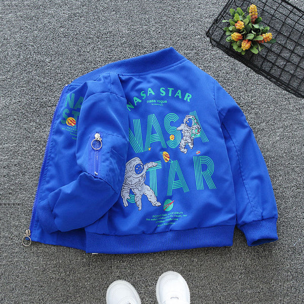 Boys sweater stand-up collar thin 2025 new spring coat spring and autumn tide children's cardigan spring hoodie jacket
