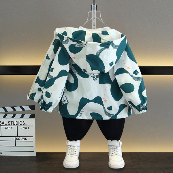 2025 kids Hooded Jacket – Kids’ Casual Outerwear for Boys & Girls