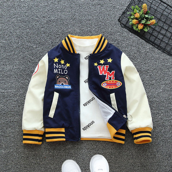 Big boys spring and autumn jacket cool handsome fashionable street