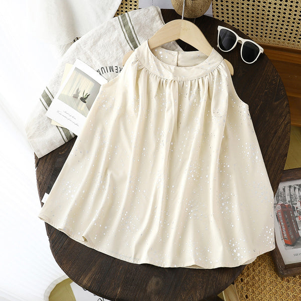 Girls dress summer new sleeveless princess dress summer foreign style girl cute baby vest skirt children's skirt