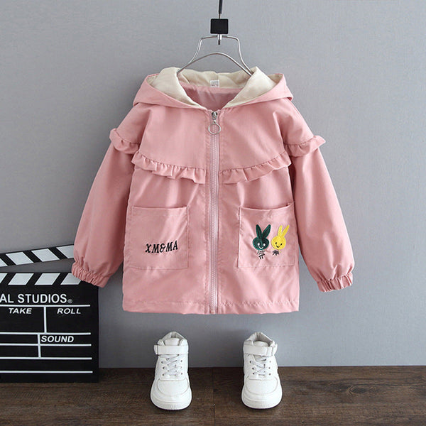 Girls jacket Korean version trendy clothes trench coat