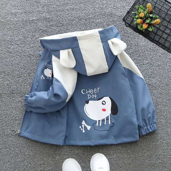 Boys autumn fried street baseball jacket