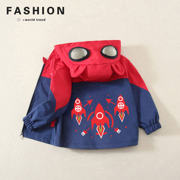 Spring and autumn boys casual jacket top girls trendy jacket