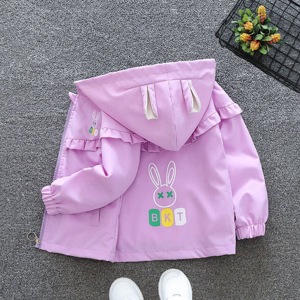 Mengbao jacket spring and autumn children's cardigan autumn one-year-old top 2025 autumn girls' clothes children's clothing boys' autumn clothing