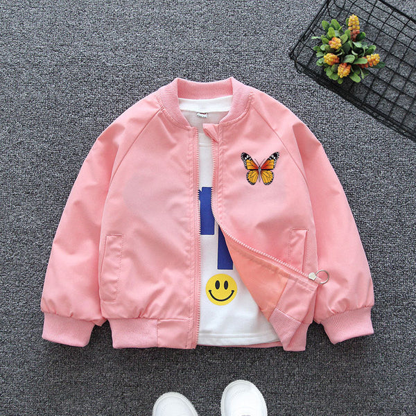 Girls' coat spring and autumn trench
