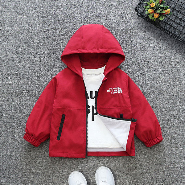 [Foreign Trade Explosion] Boys Spring and Autumn Jacket 2025 Middle and Older Boys Boys Casual Windbreaker Jacket Children's Jacket