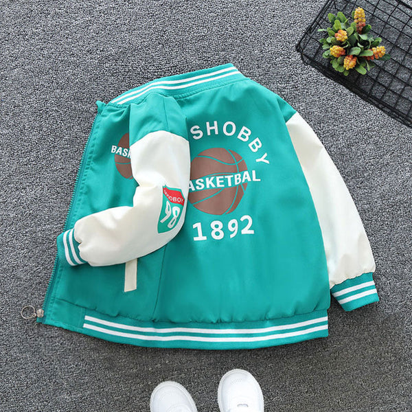 Children's clothing Boys' jackets Autumn clothing Middle and older children's jackets Spring and autumn tide brand handsome tops Girls' fashion trench coats Outside