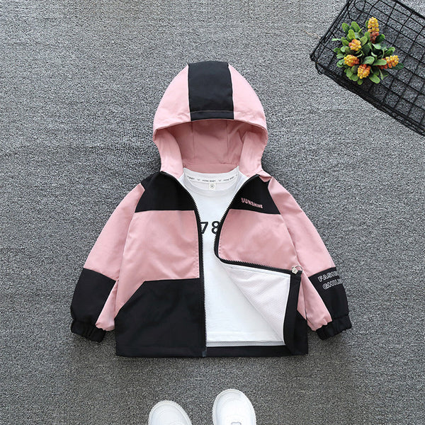 2025 spring and autumn hooded versatile jacket