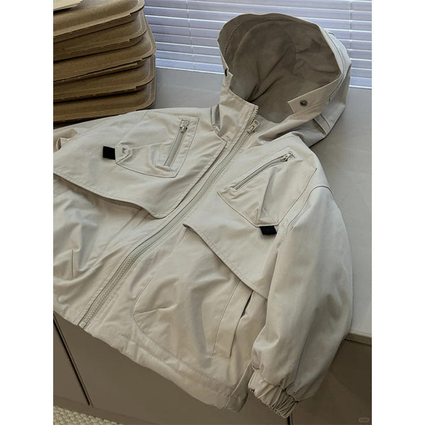 Kids’ Outdoor Tooling Jacket – Spring and Autumn Lightweight Coat for Older Children