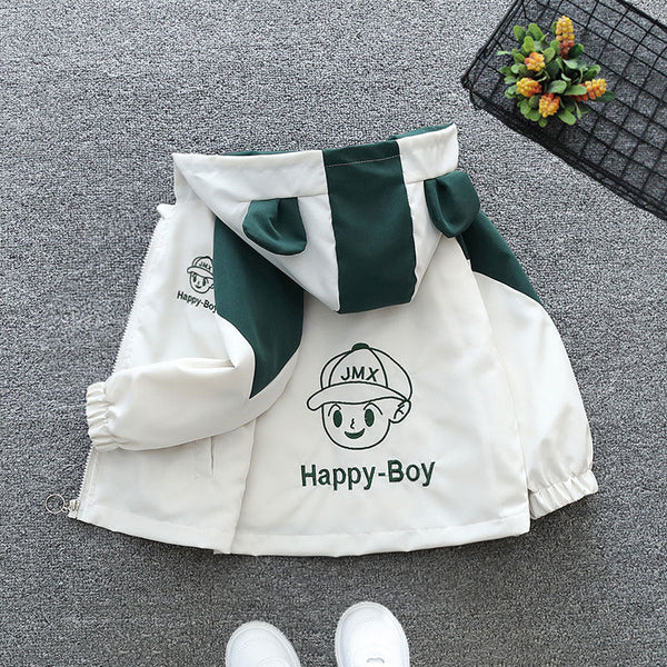 2025 Boys’ Coat – Kids’ Casual Trench Jacket