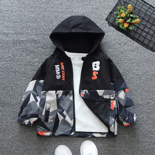 Boys camouflage jacket