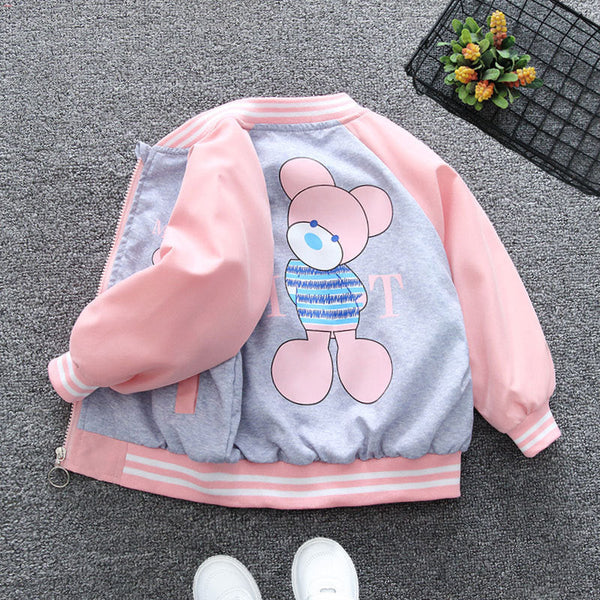 2025 Girls’ Coat – Baby & Children’s Lightweight Stand Collar Shirt Top