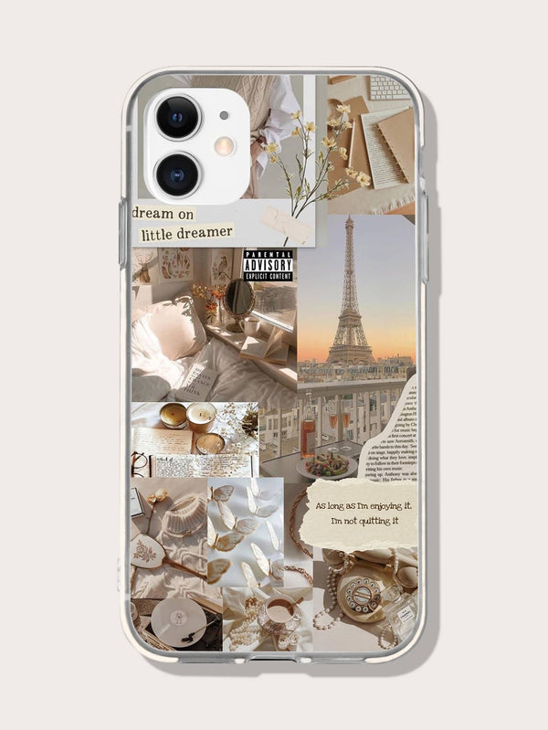 Aesthetic Collage Phone Case FD - Negative Apparel
