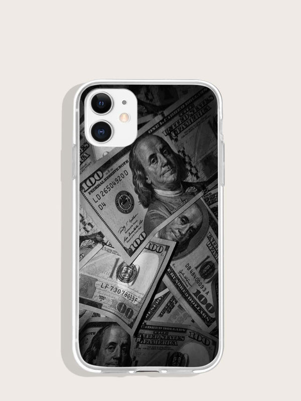Dollar Pattern Case Compatible With iPhone - Negative Apparel